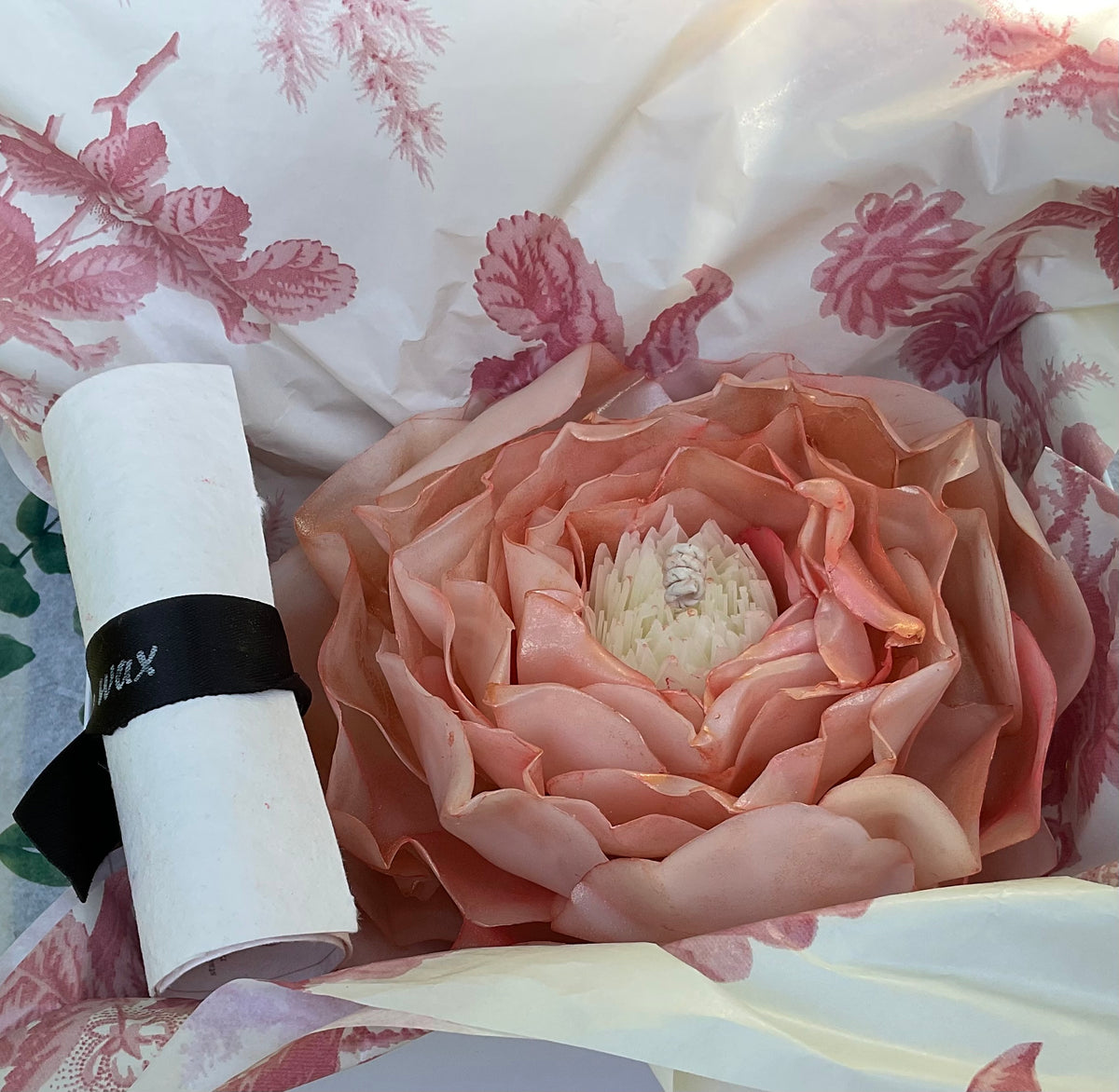 Rose Bronze Peony
