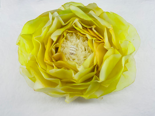 Neon Yellow Peony