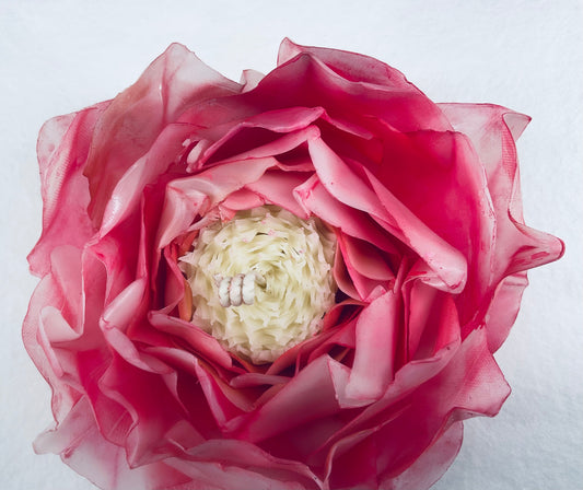 Neon Red Peony